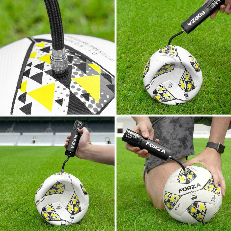 משאבה חשמלית לניפוח כדורים (פרימיום) FORZA Digital Ball Pump