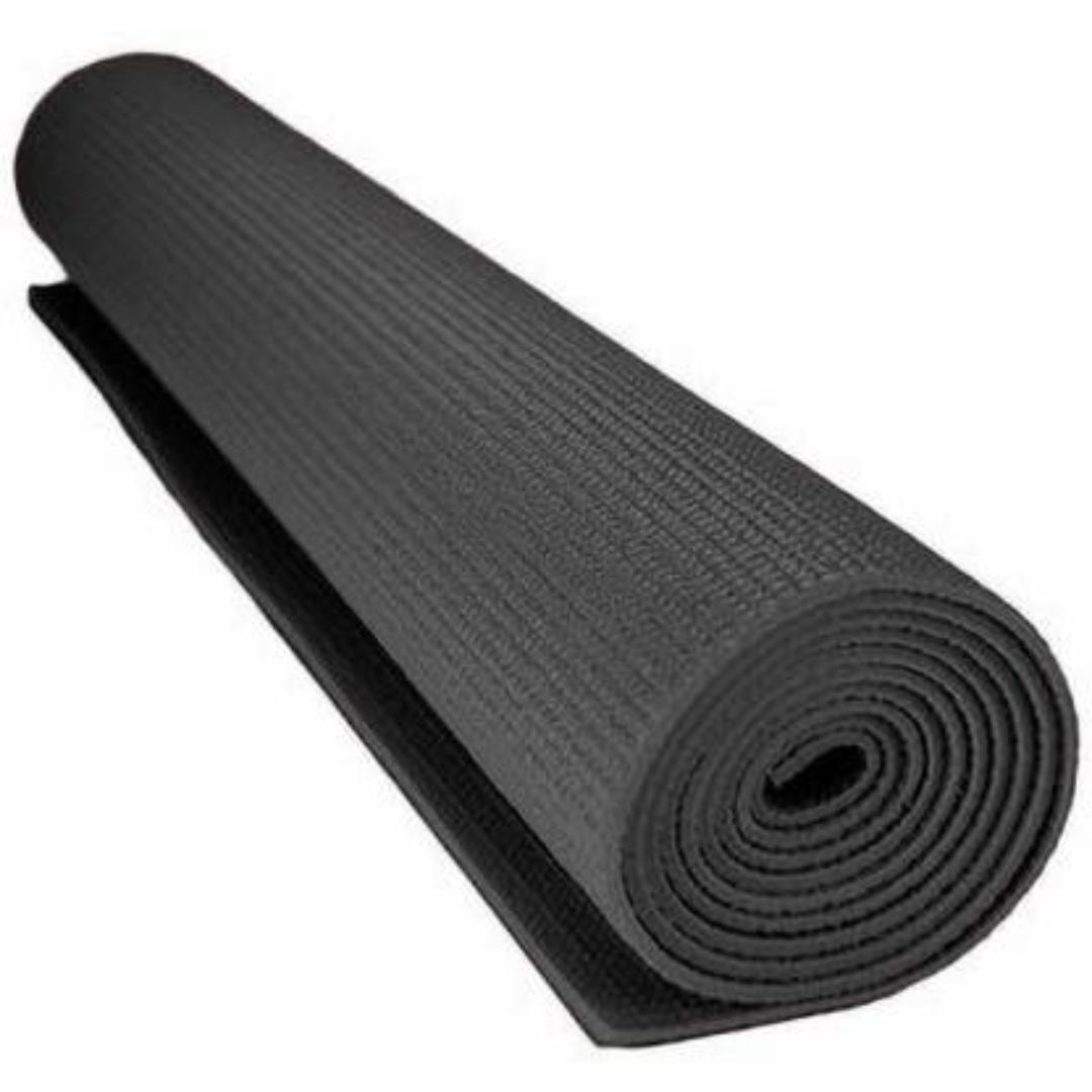 מזרן יוגה שחור Energym 6mm