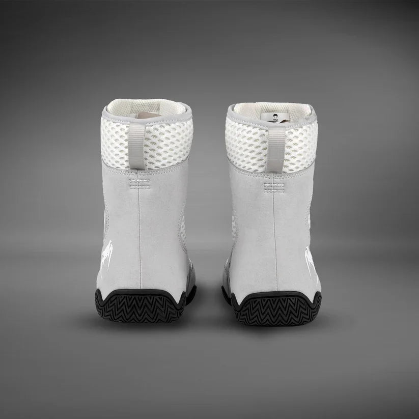 נעלי איגרוף -Venum Contender Boxing Shoes - White/Grey