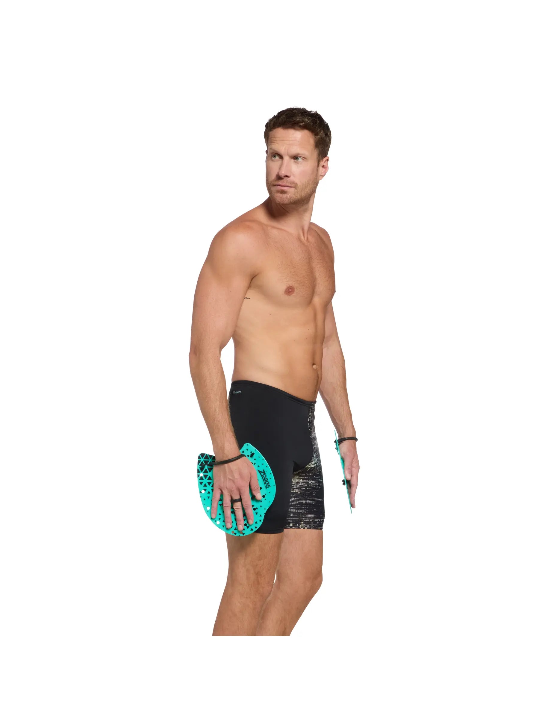 כפות שחייה שטוחות Zoggs Flat Hand Paddles