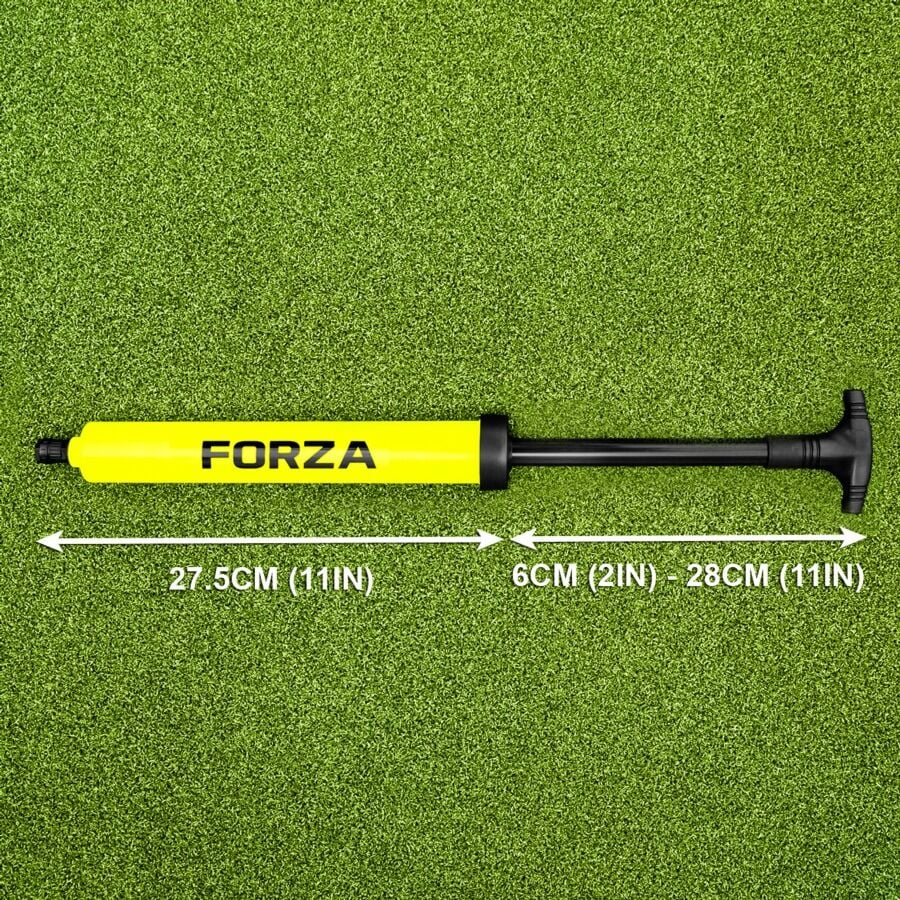 משאבת יד לניפוח לכדורים FORZA Football Ball Pump And Needle