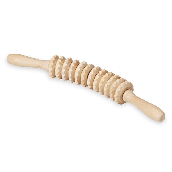 רולר עיסוי קמור מעץ Gaiam Relax