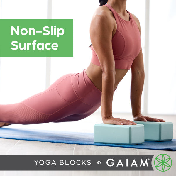 יוגה בלוק פרימיום (מגוון צבעים) Gaiam Yoga Block
