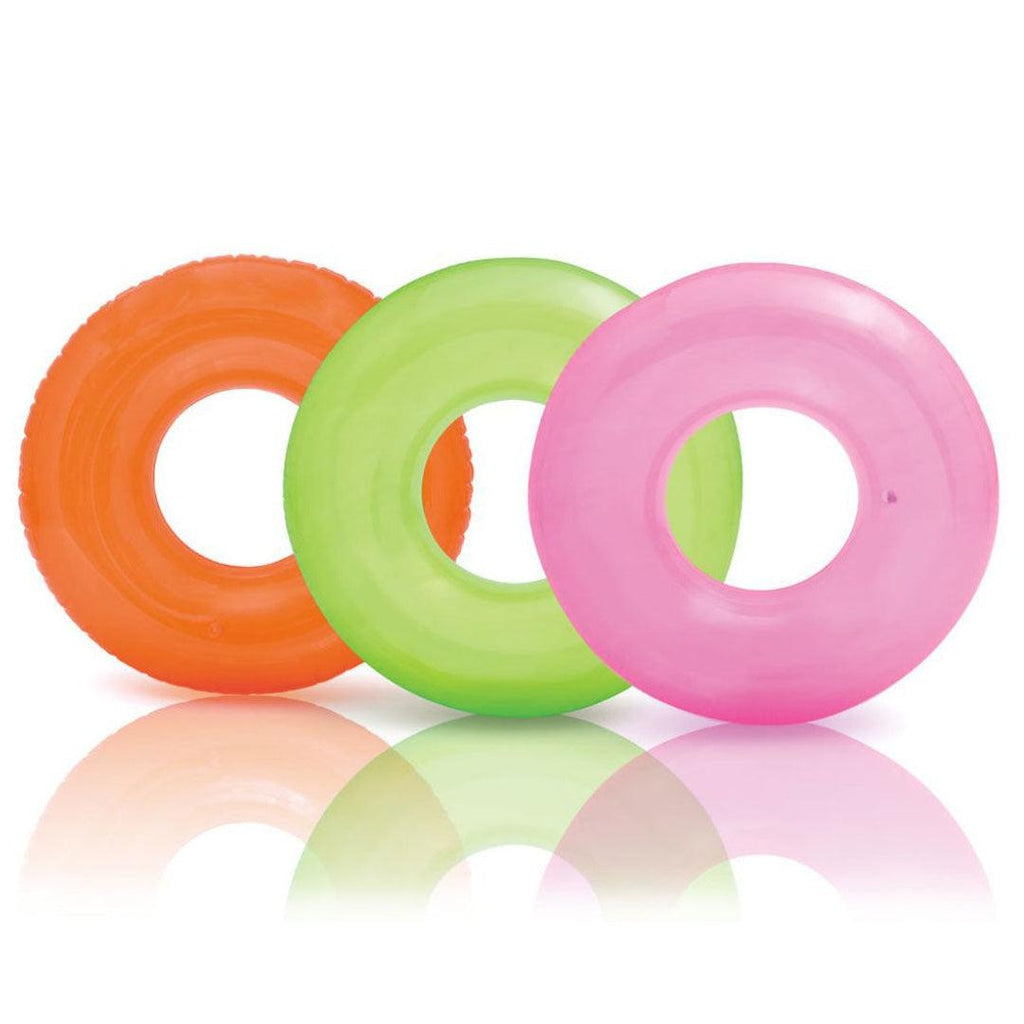 גלגל ים צבעוני שקוף 76 ס"מ Intex