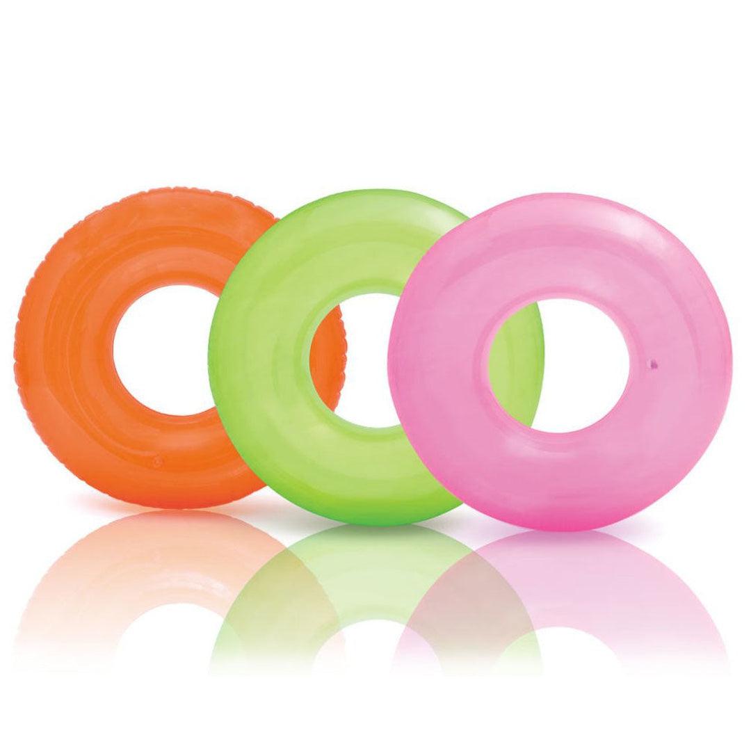 גלגל ים צבעוני שקוף 76 ס"מ Intex