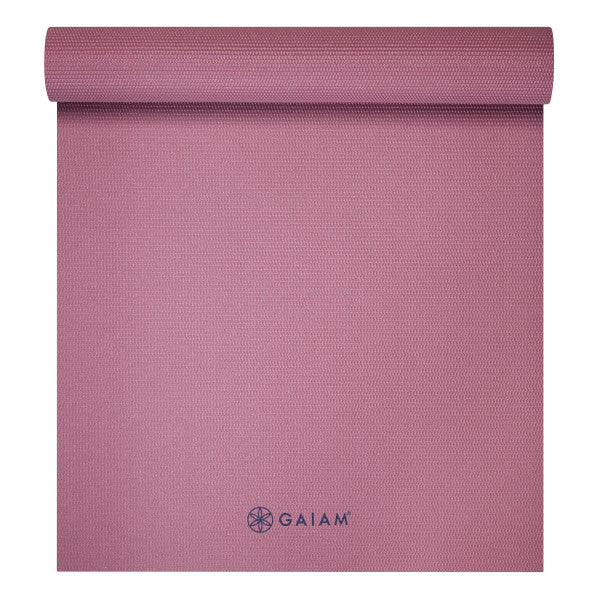 מזרן יוגה Gaiam Solid Rosy Pink