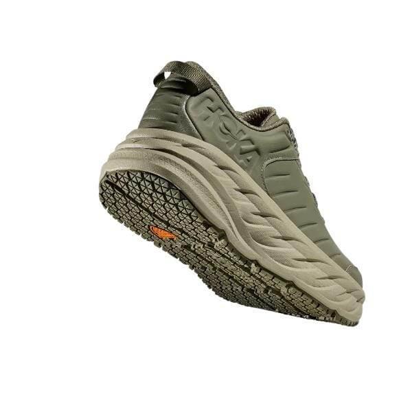 נעלי הוקה בונדי אס אר ירוק זית Hoka 1129350/OZB BONDI SR WIDE (2E)