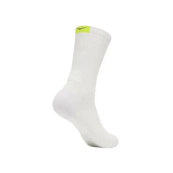 גרבי ריצה הוקה לגברים ונשים Hoka 1164333/WHT U CLIFTON CREW RUN SOCK