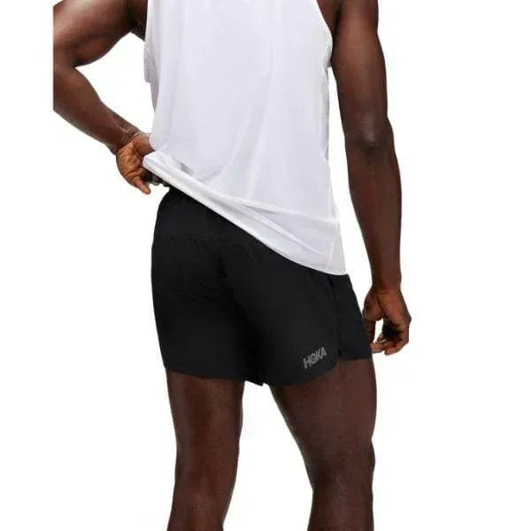 מכנסי ריצה גלייד לגברים 5 אינצ' Hoka 1151077/BLK GLIDE 5'' SHORT