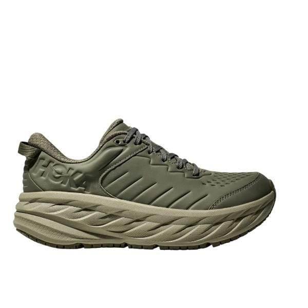 נעלי הוקה בונדי אס אר ירוק זית Hoka 1129350/OZB BONDI SR WIDE (2E)