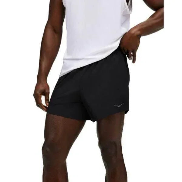 מכנסי ריצה גלייד לגברים 5 אינצ' Hoka 1151077/BLK GLIDE 5'' SHORT