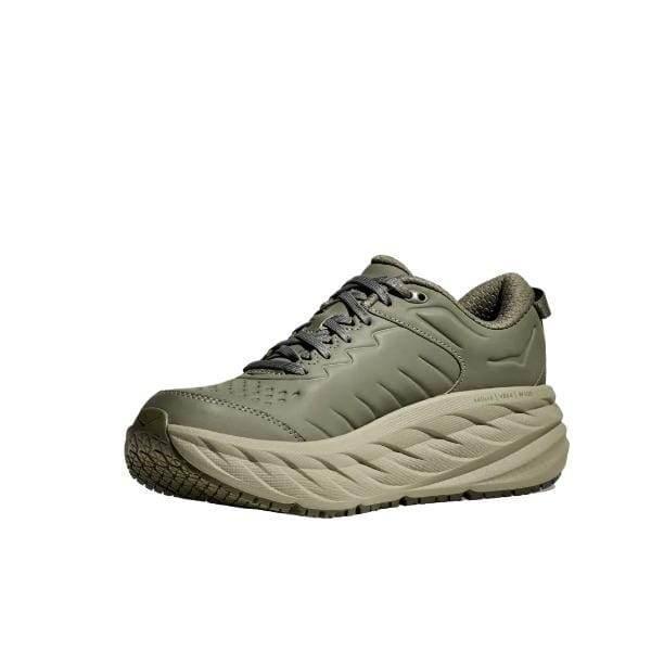 נעלי הוקה בונדי אס אר ירוק זית Hoka 1129350/OZB BONDI SR WIDE (2E)