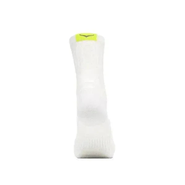 גרבי ריצה הוקה לגברים ונשים Hoka 1164350/WHT U BONDI QUARTER RUN SOCK