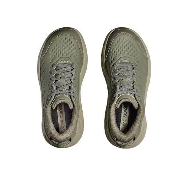 נעלי הוקה בונדי אס אר ירוק זית Hoka 1129350/OZB BONDI SR WIDE (2E)