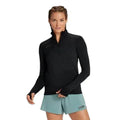 עליונית הוקה נשים 1/2 רוכסן Hoka 1135053/BLK W 1/2 ZIP