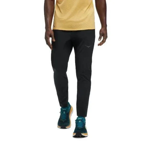 מכנסי ריצה ארוכים נובה פליי לגברים Hoka 1141746/BLK M NOVAFLY RUN PANT