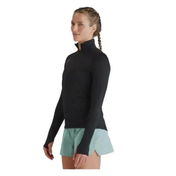 עליונית הוקה נשים 1/2 רוכסן Hoka 1135053/BLK W 1/2 ZIP