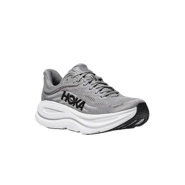 נעלי ריצה הוקה בונדי 9 אקסטרה רחבות לגברים Hoka BONDI 9 X-WIDE (4E) 1162015/GCTC GALACTIC GREY