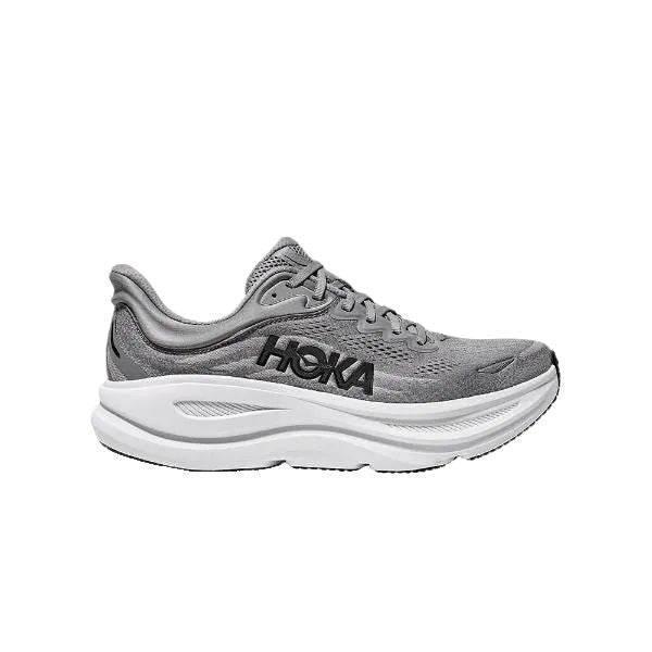 נעלי ריצה הוקה בונדי 9 אקסטרה רחבות לגברים Hoka BONDI 9 X-WIDE (4E) 1162015/GCTC GALACTIC GREY