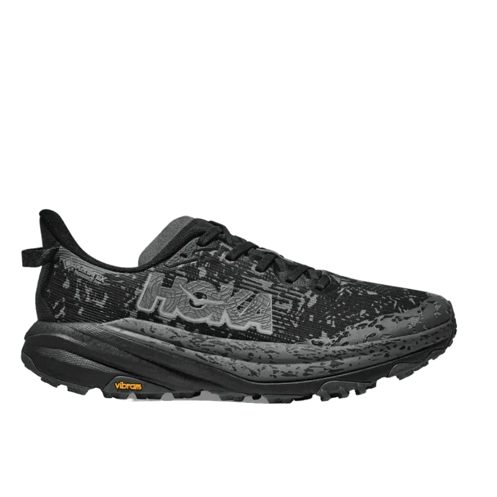 נעלי ריצת שטח ספידגוט 6 נגד מים לגברים Hoka SPEEDGOAT 6 GTX WIDE (2E) 1155770/BCKT