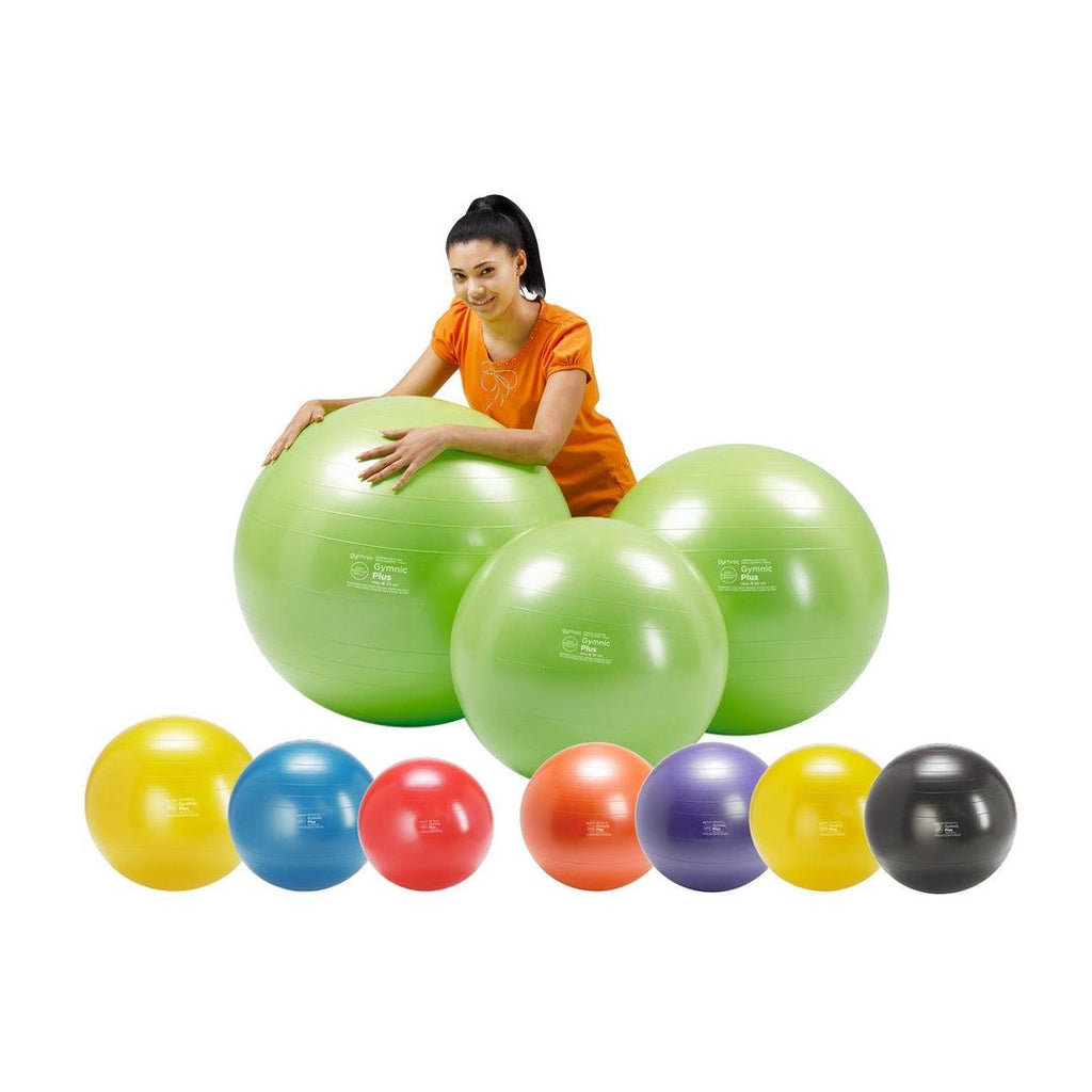 כדור פיזיו שחור 65 ס"מ Gymnic Plus BRQ