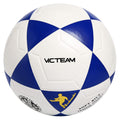 כדורגל מס' 4 PU לאספלט, כחול-לבן Victeam