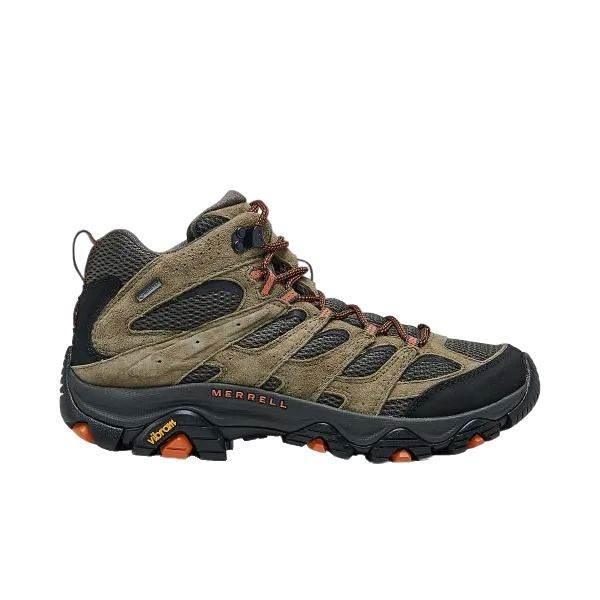 נעלי מירל מואב 3 נגד מים לגברים Merrell J035791 MOAB 3 MID GTX/OLIVE