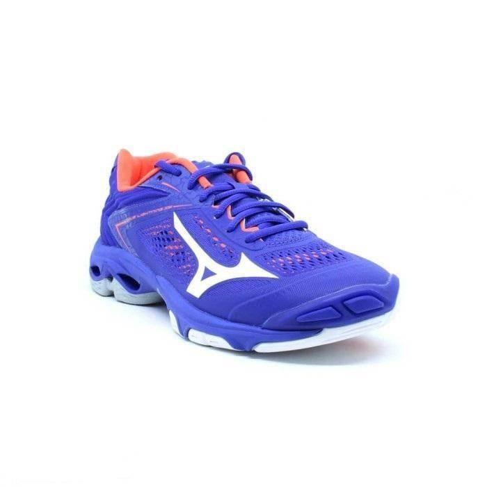 נעלי מיזונו כדורעף/כדוריד לגברים Mizuno V1GA190000 WAVE LIGHTNING Z5 RBLUE/WHT/NASTURTIUM
