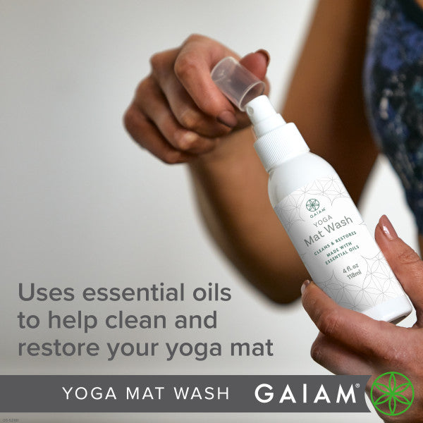ספריי לניקוי מזרני יוגה GAIAM