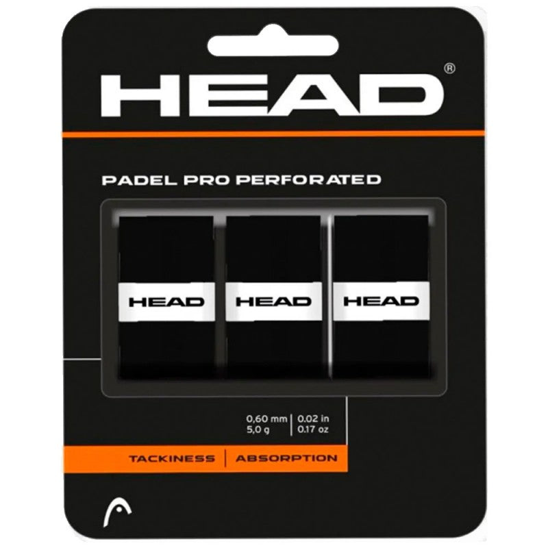 אוברגריפ Head Padel Pro Perforated 3 יחידות