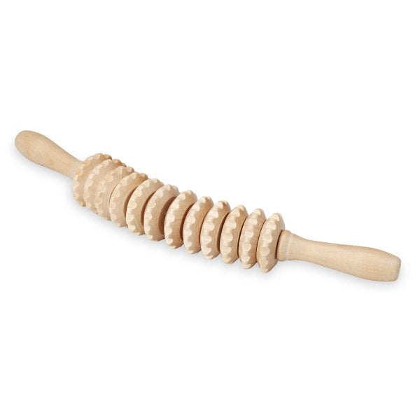רולר עיסוי קמור מעץ Gaiam Relax