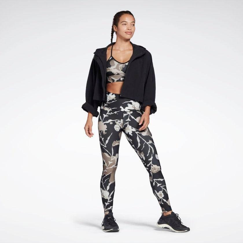 טייטס ריבוק ארוך לנשים Reebok H65568 MYT AOP Poly Tight