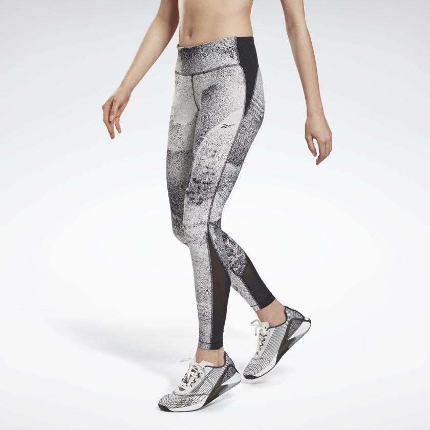 טייטס ריבוק לנשים Reebok TS Lux Perform Tight-AOP GS6487
