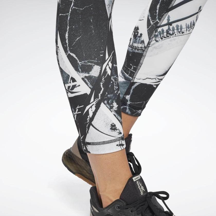 טייטס ריבוק לנשים Reebok WOR AOP Tight GL2510