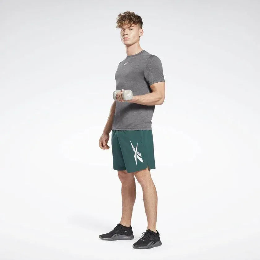 חולצת אימון ריבוק לגברחם Reebok WOR MELANGE SS TEE GJ0700