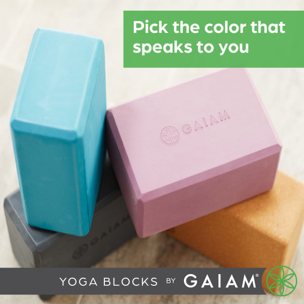 יוגה בלוק פרימיום - מגוון צבעים (זוג) Gaiam