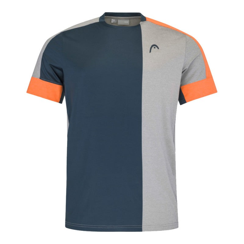 חולצת פאדל Head Padel Tech אפור כתום