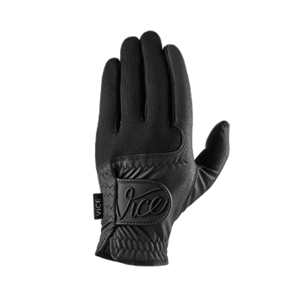 כפפת גולף Vice Duro Black 2026